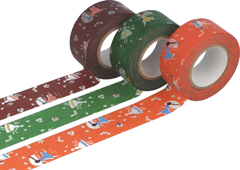 CL45322-04 Set 3 cintas adhesivas masking tape washi love letter colores surtidos Classiky s - Ítem