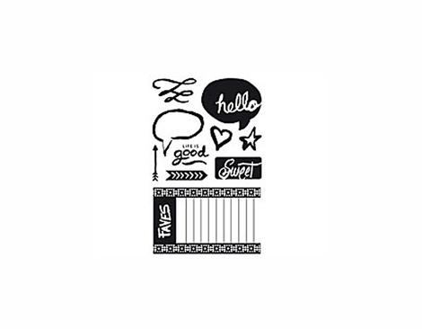 CL744 HIGHLINE HERO ARTS - CLEAR STAMP - GOOD TIMES Hero arts