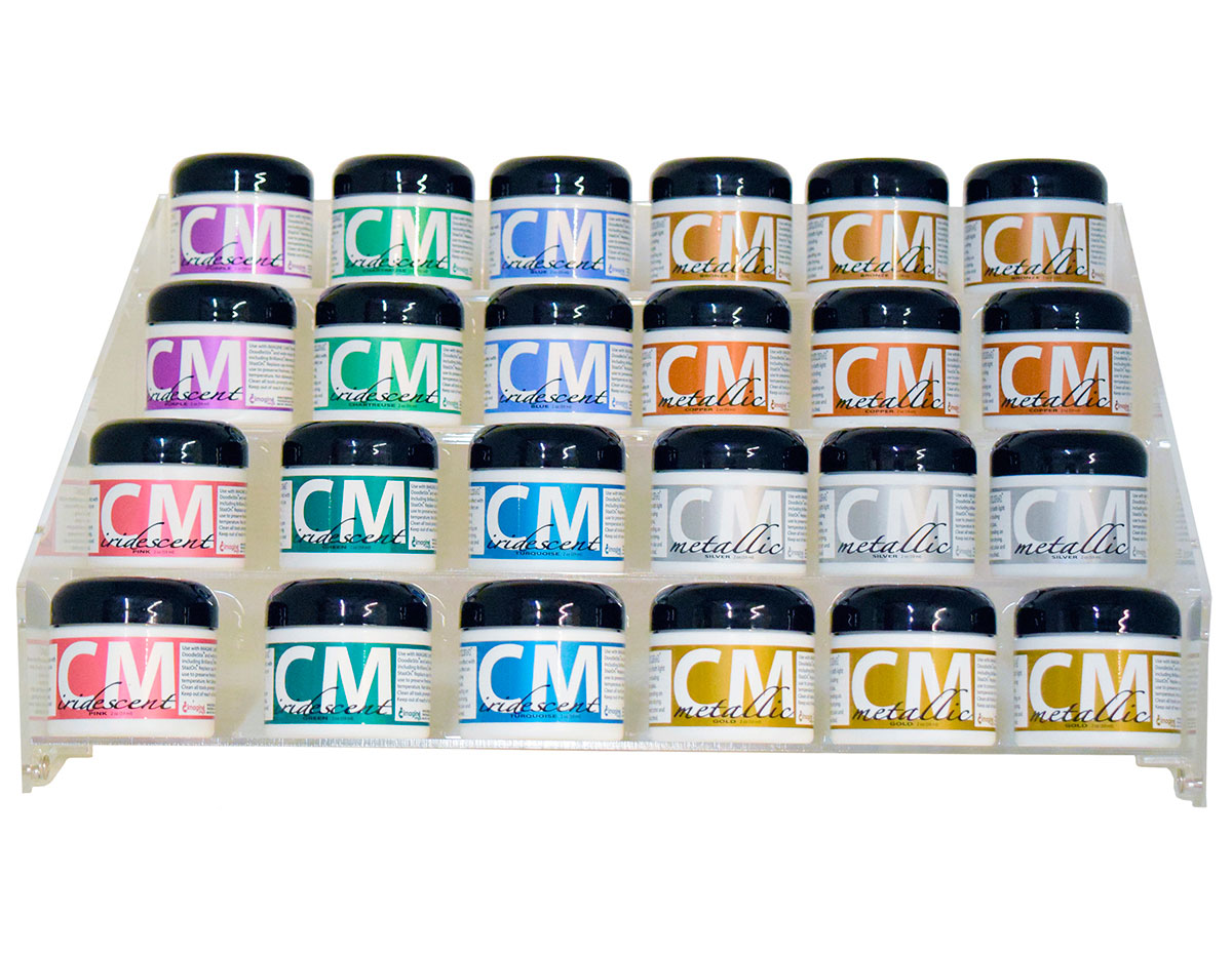 CM-100-024 Set 24 botes de pintura 3D display Creative Medium