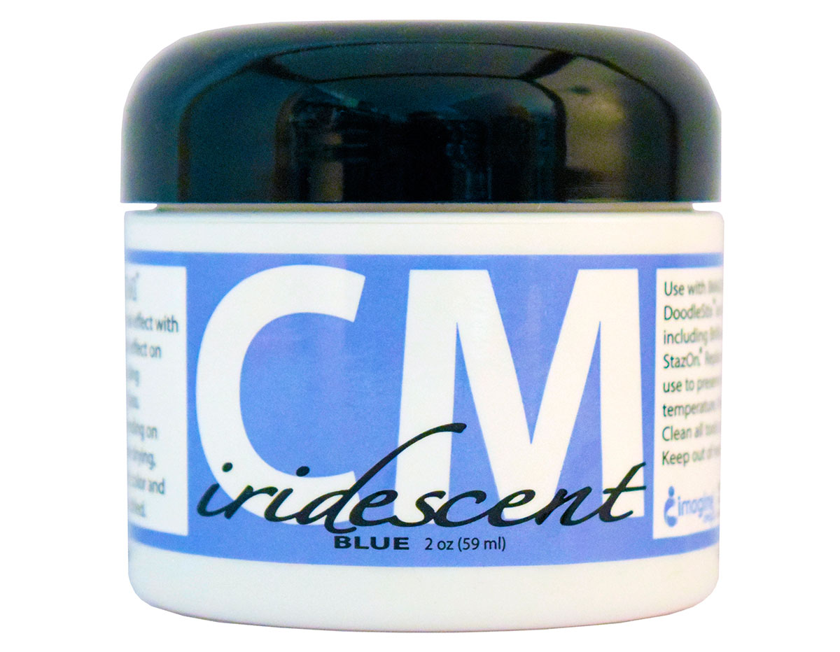 CM-IRI-002 Pintura 3D iridiscente azul Creative Medium