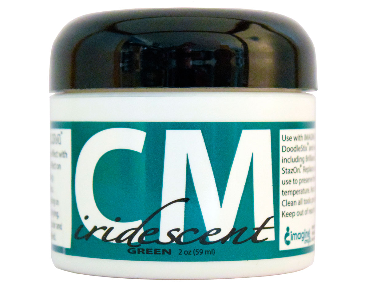 CM-IRI-005 Pintura 3D iridiscente verde Creative Medium