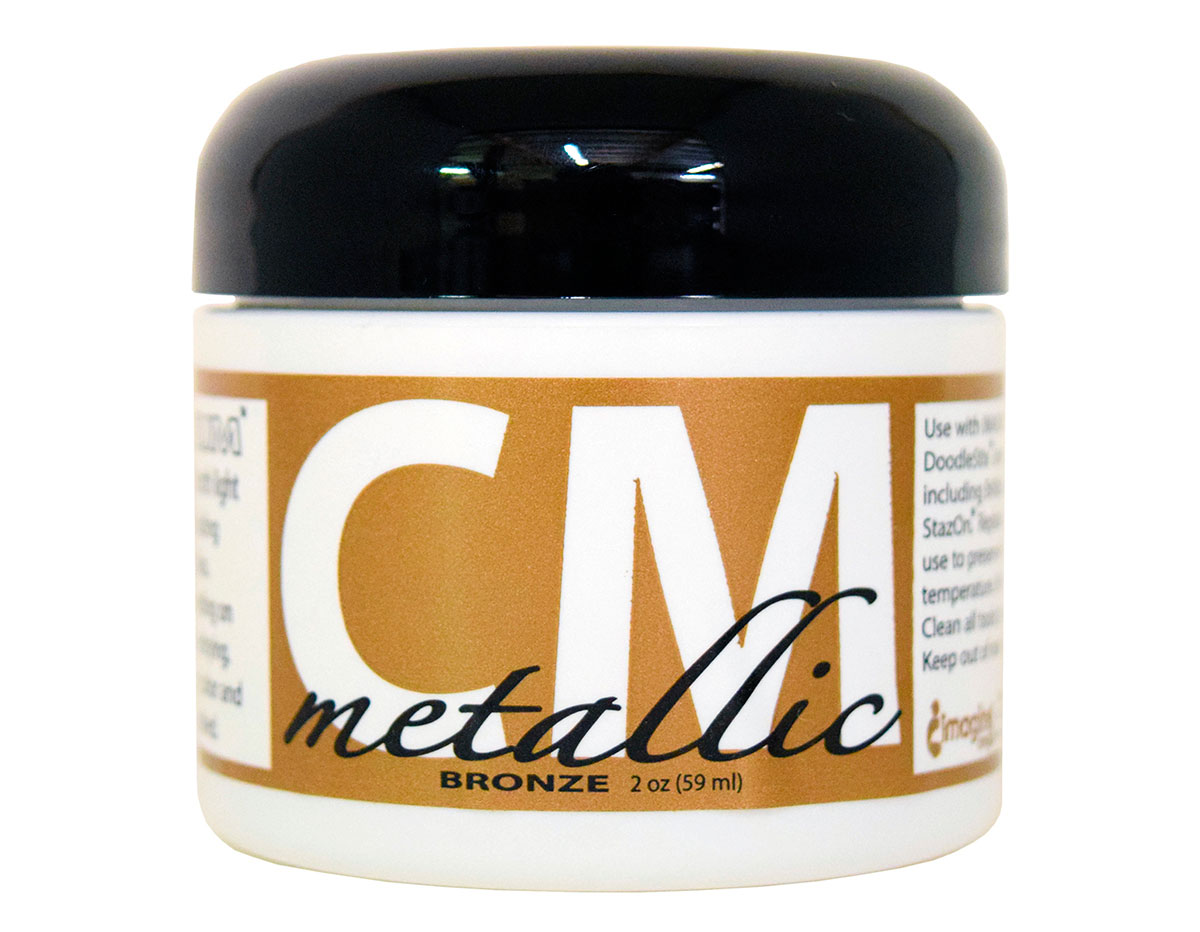 CM-MET-095 Pintura 3D metalica bronce Creative Medium