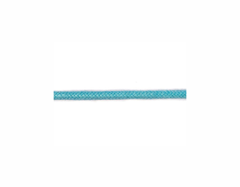 D260118 Cordon coton ciree Bleu-Vert 1mm (100m ) Innspiro
