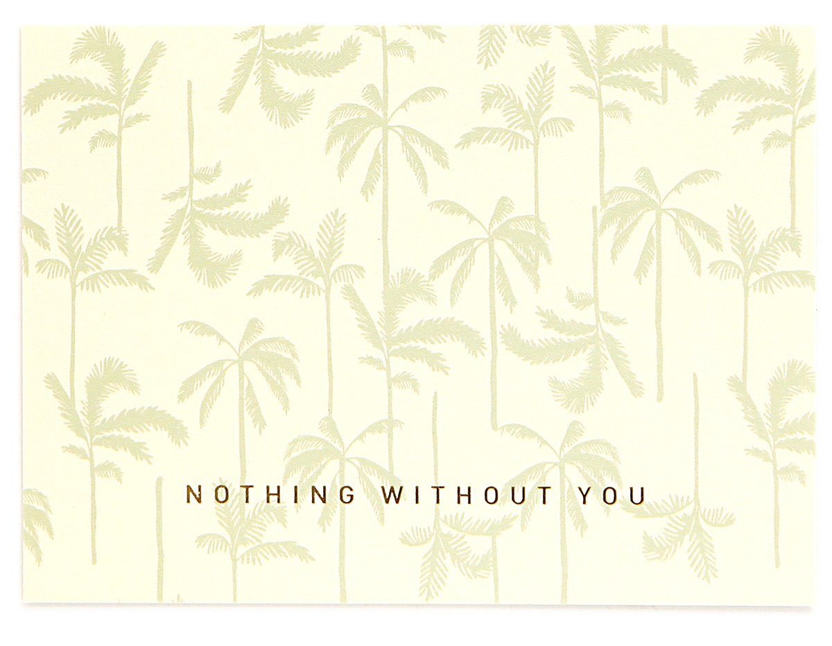 DAC60 Carte de voeux message Without You Dailylike
