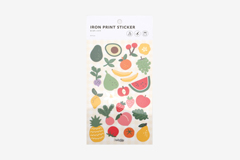 DBE03 Stickers thermocollants pour textiles fruit Dailylike - Article