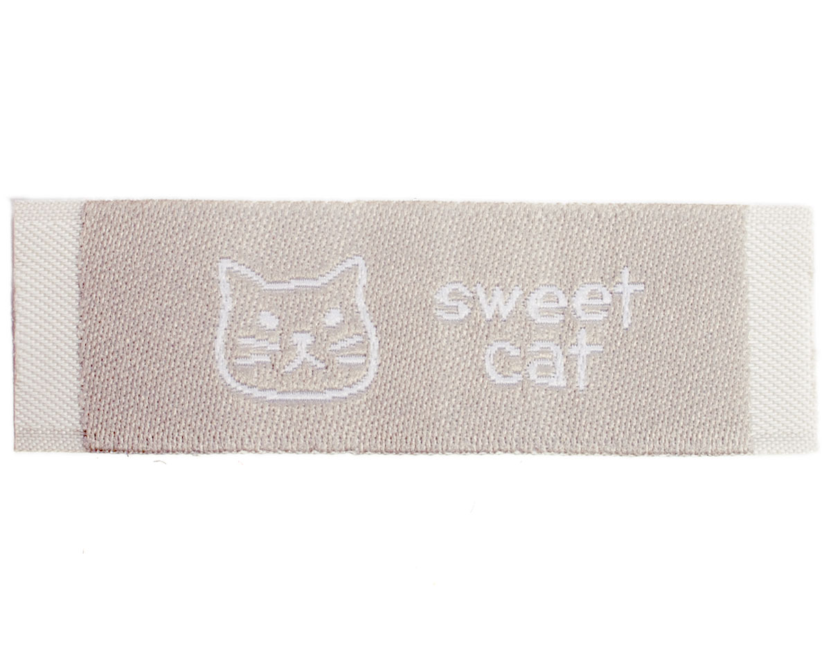 DDL21 Etiquettes polyester sweet cat Dailylike