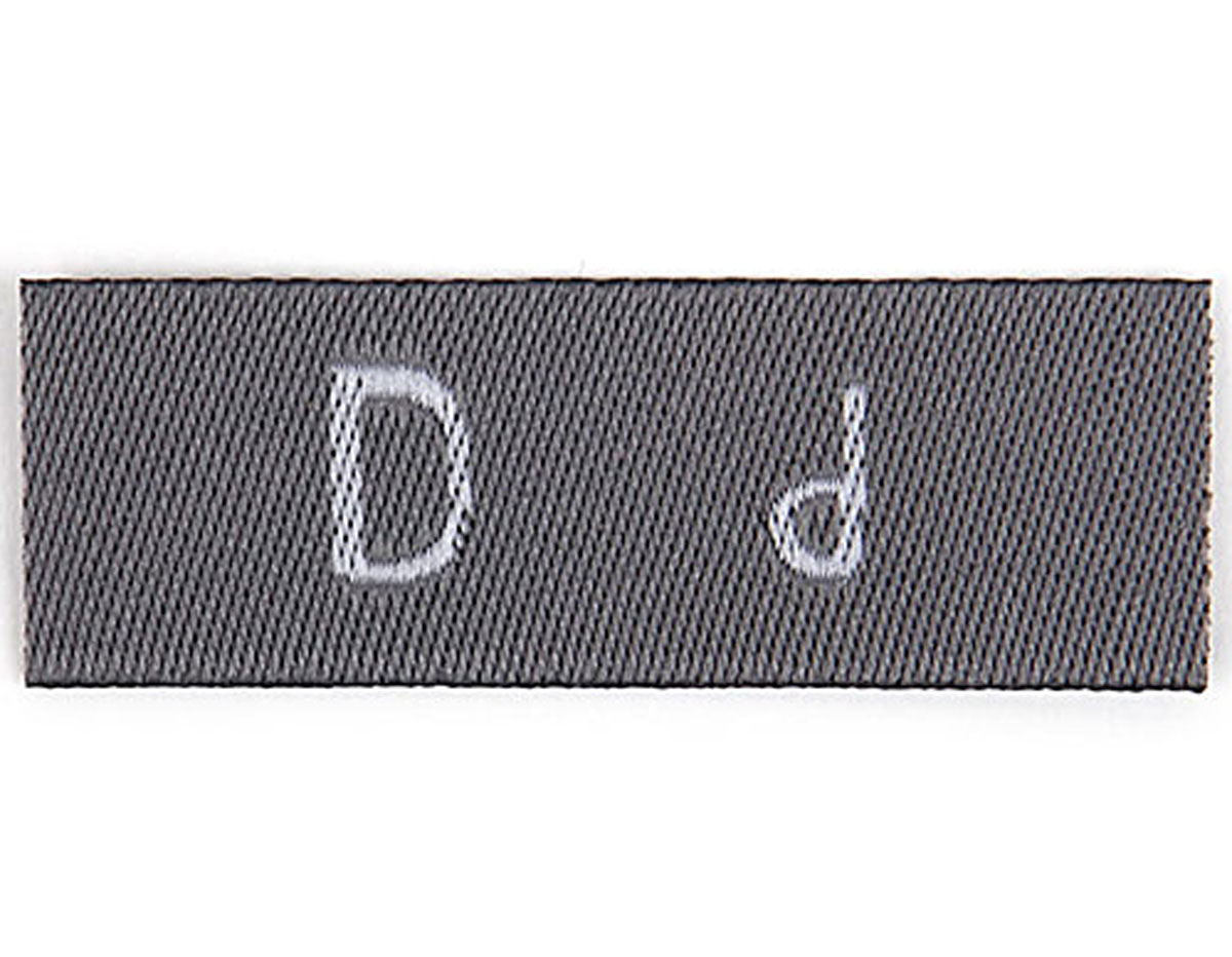 DDL28 Etiquettes polyester alphabet D Dailylike