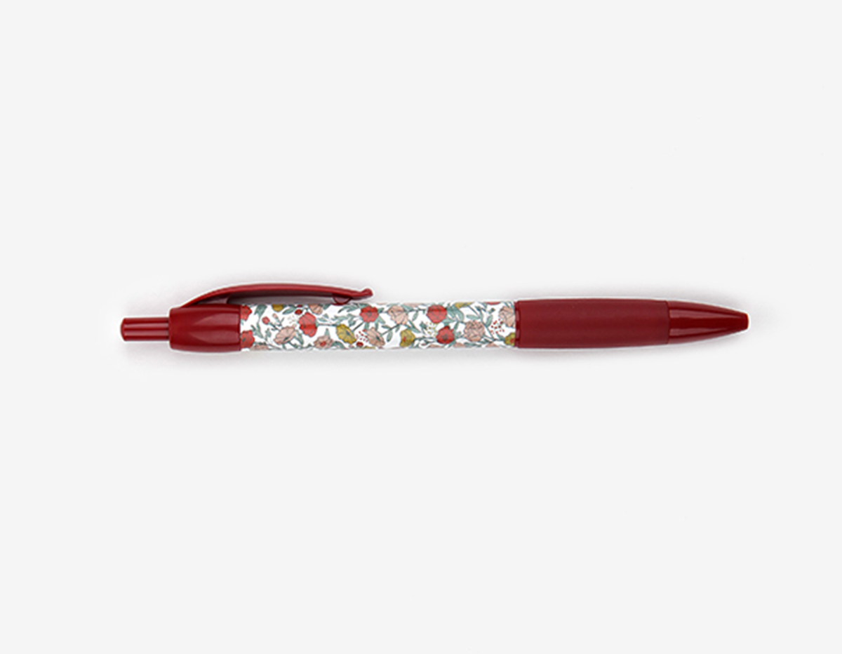 DDP22 Boligrafo tinta roja full bloom Dailylike