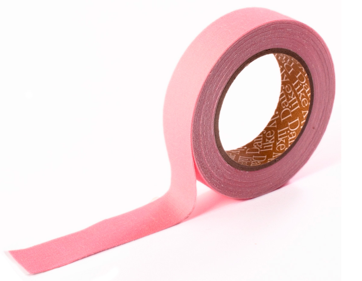 DFTO03 Cinta adhesiva algodon solid pink Dailylike