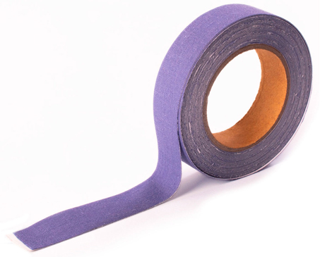 DFTO09 Ruban adhesif coton solid violet Dailylike