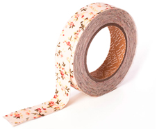 DFTS24 Cinta adhesiva algodon cozy flower Dailylike - Ítem