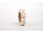 DFTS24 Cinta adhesiva algodon cozy flower Dailylike - Ítem2