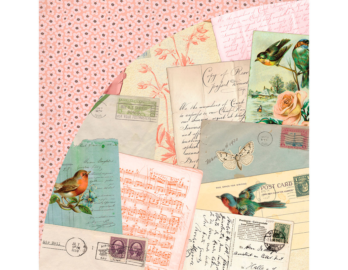 DHT-5045 Papel doble cara DEAR HEART Dearest Basic Grey