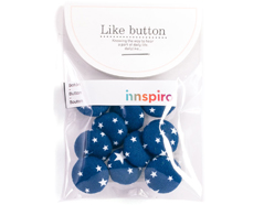 DLB55 Set 10 boutons coton starry assortis Dailylike - Article
