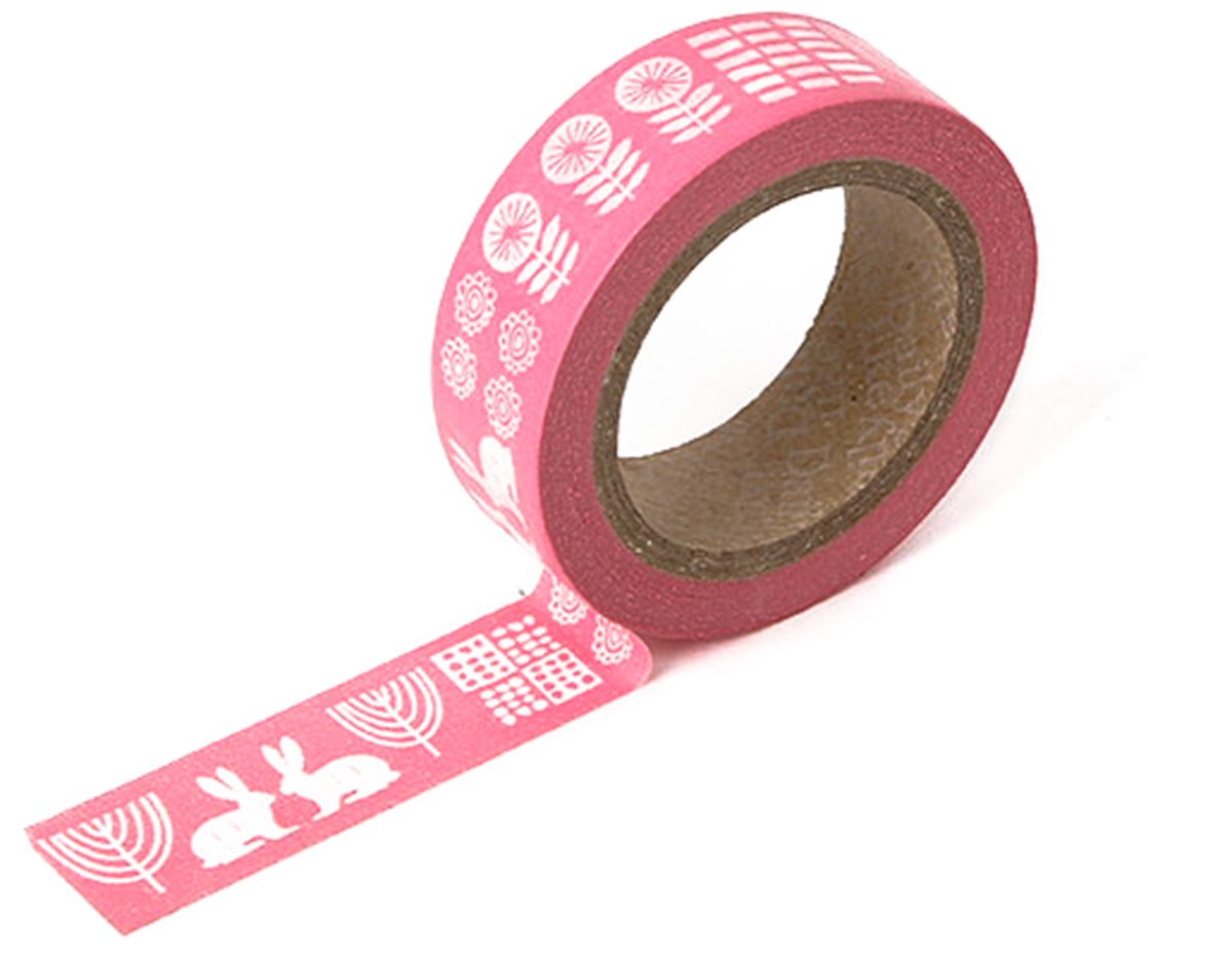 DMT1S01 Cinta adhesiva masking tape washi alley pink Dailylike