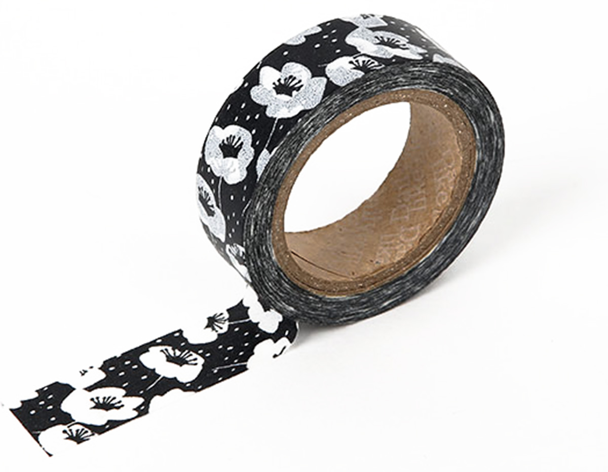 DMT1S07 Cinta adhesiva masking tape washi anemone Dailylike