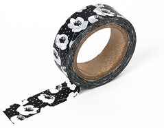 DMT1S07 Cinta adhesiva masking tape washi anemone Dailylike - Ítem