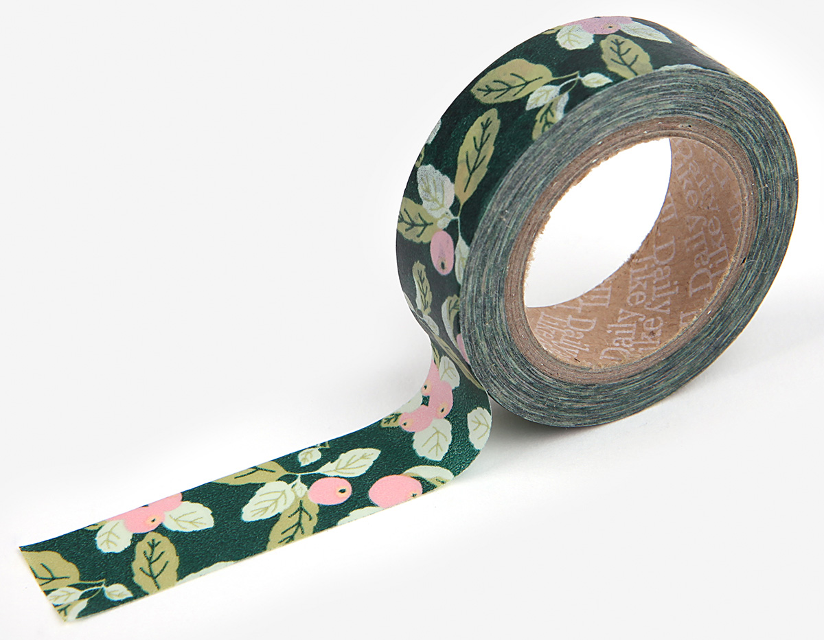 DMT1S34 Cinta adhesiva masking tape washi apple farm Dailylike