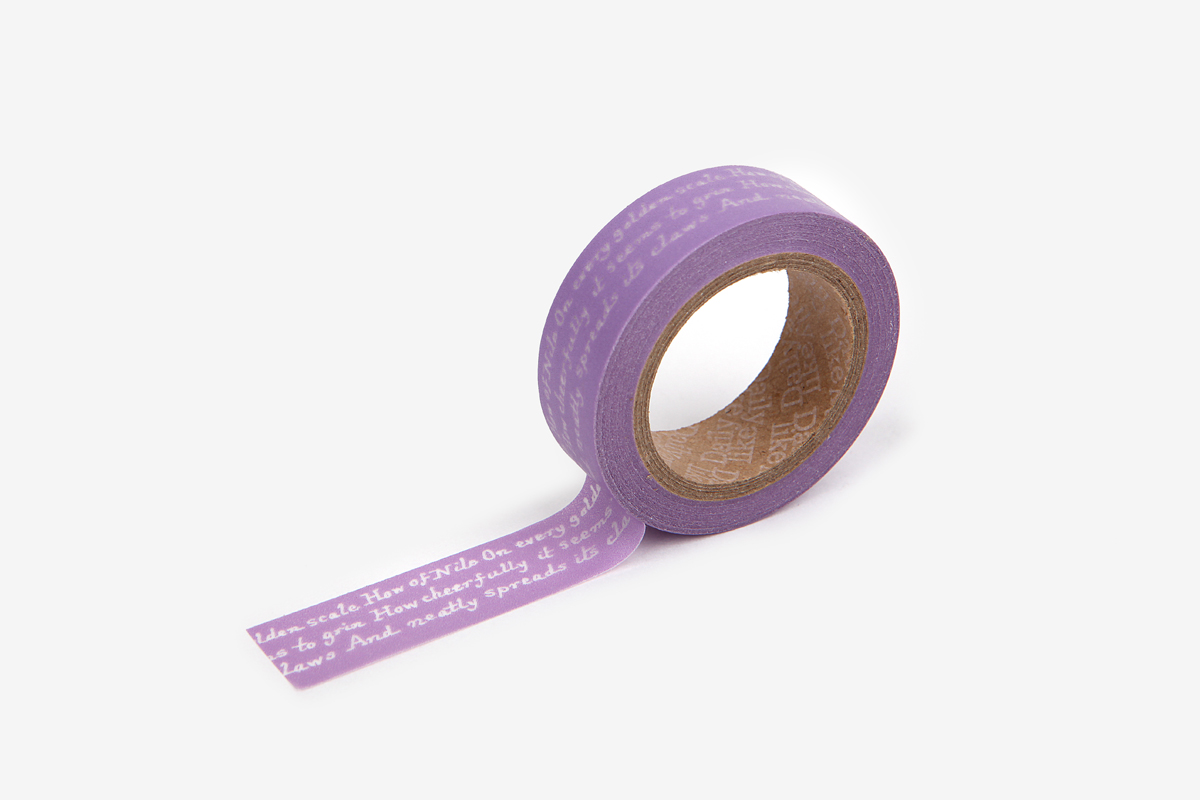 DMT1S64 Cinta adhesiva masking tape washi dear lettering Dailylike