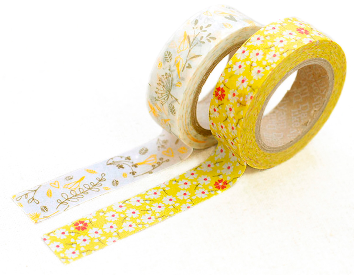 DMT2S07 Set 2 rubans adhesifs masking tape washi sarah Dailylike