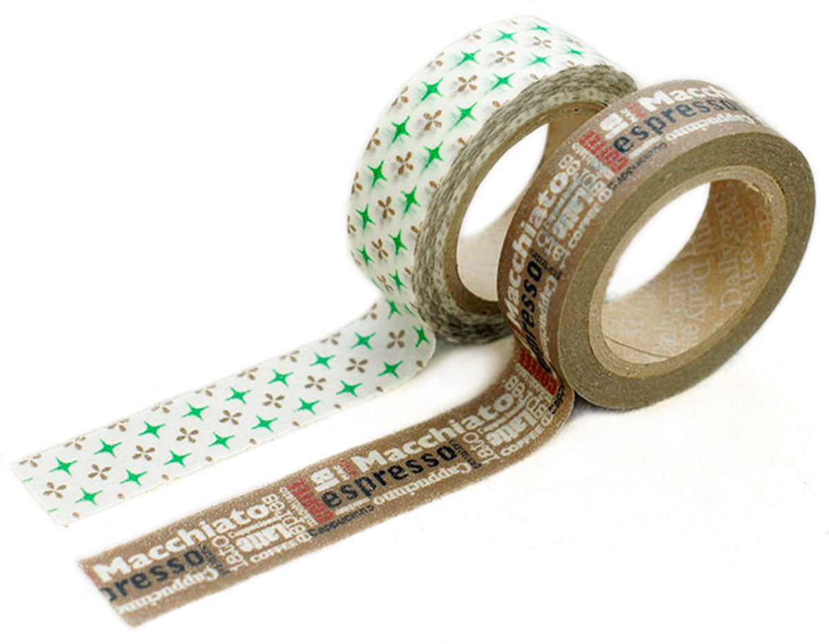 DMT2S14 Set 2 rubans adhesifs masking tape washi benny Dailylike