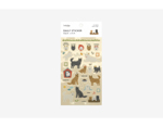 DPS40 Autocollants pvc daily sticker jingo dog formes et designs assortis Dailylike - Article1