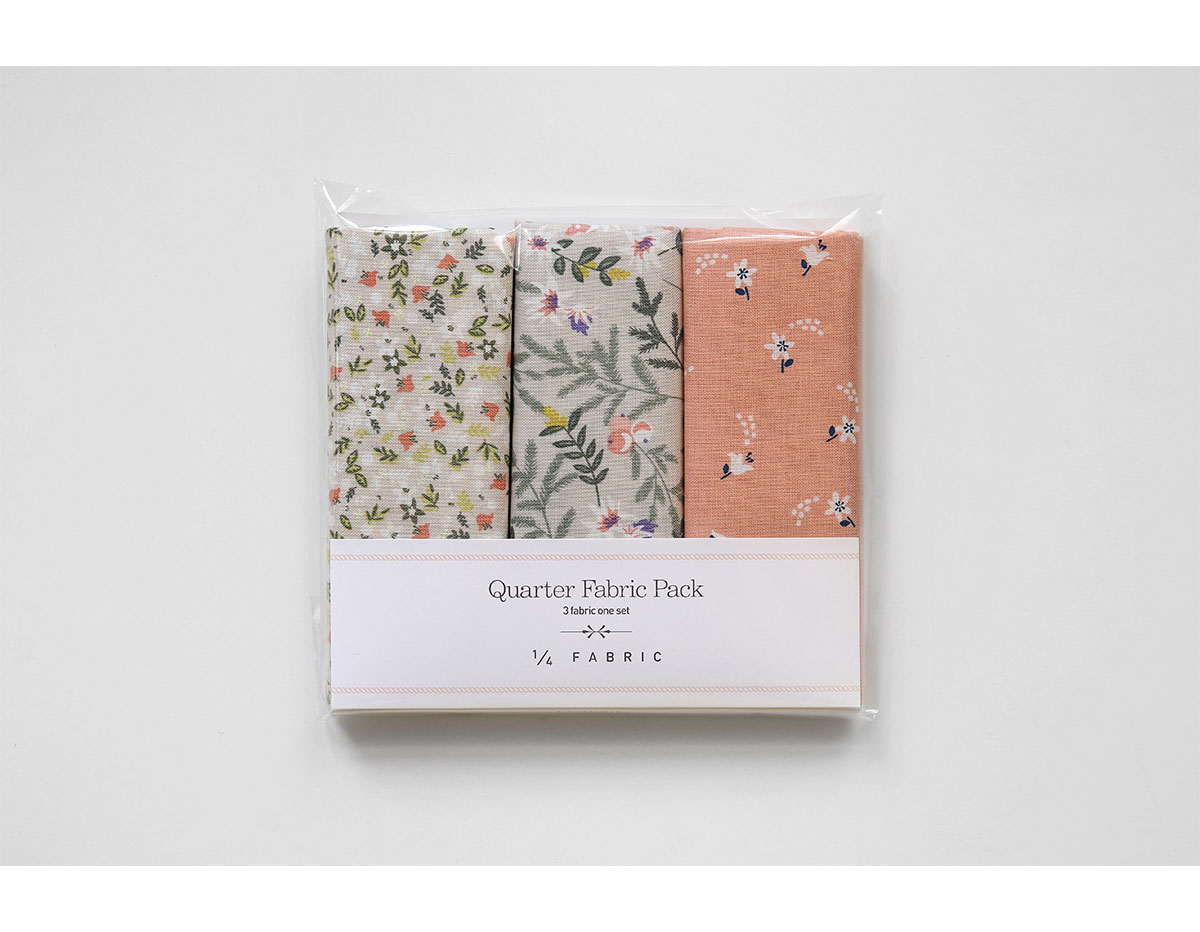 DQF94 Set 3 telas precortadas quarter pack de algodon beautiful Dailylike