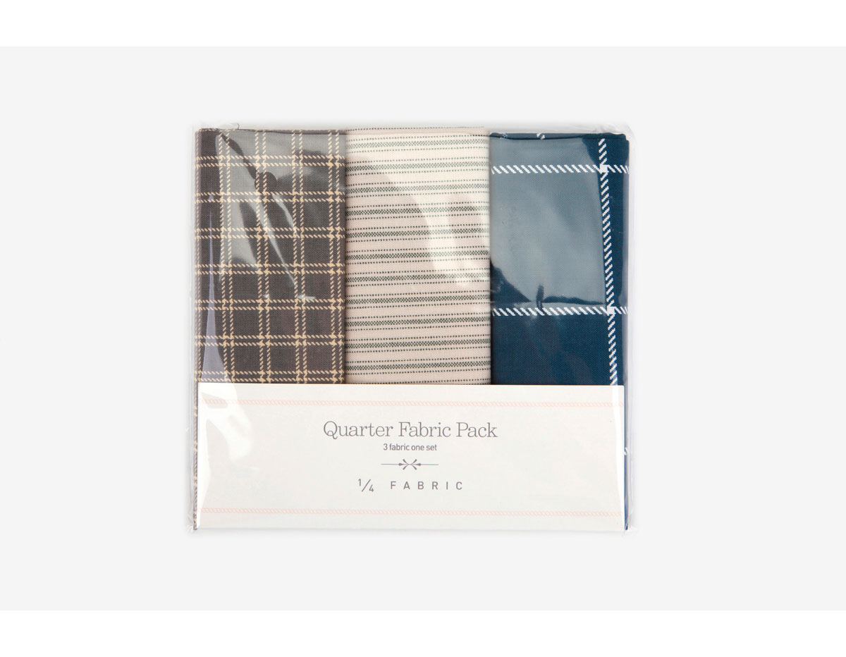 DQF99 Set 3 telas precortadas quarter pack de algodon gentle mood Dailylike