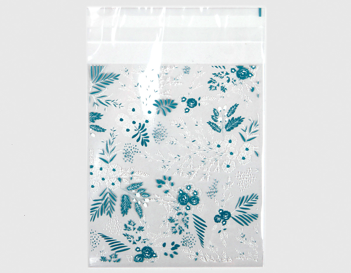 DSBM03 Enveloppes plastique transparent flower Dailylike