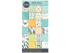 E651143 Set 48 papeles doble cara surtidos Fox tales Sizzix - Ítem