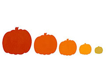 E657943 FRAMELITS Sets-HALLOWEEN-courges (jeu 5 u) by RACHAEL BRIGHT Sizzix - Article