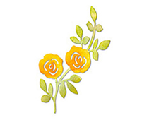 E658066 SIZZLITS L-FLOWERS VINES AND TREES-rosas by SCRAPPY CAT Sizzix - Ítem