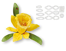 E658414 THINLITS-FLOWERS TREES VINES-Flower Daffodil BY SUSAN TIERNEY COCKBURN Sizzix - Ítem