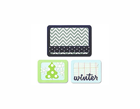 E659757 THINLITS-LIFE MADE SIMPLE-Set 3PK-Winter by RACHAEL BRIGHT Sizzix