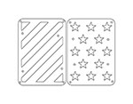 E659889 Set 2 matrices de decoupe THINLITS Cards 2 by Lori Whitlock Sizzix - Article2