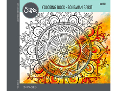 E661531 Set 24 papeles para colorear adultos Bohemian spirit by Lindsey Serata Sizzix - Ítem