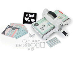 E661545 1-Maquina para troquelar BIG SHOT starter kit White and Grey coleccion My Life Handmade boca 15cm Sizzix - Ítem