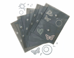 E662410 Set 5 fundas para almacenar troqueles Thinlits y Framelits Sizzix - Ítem2