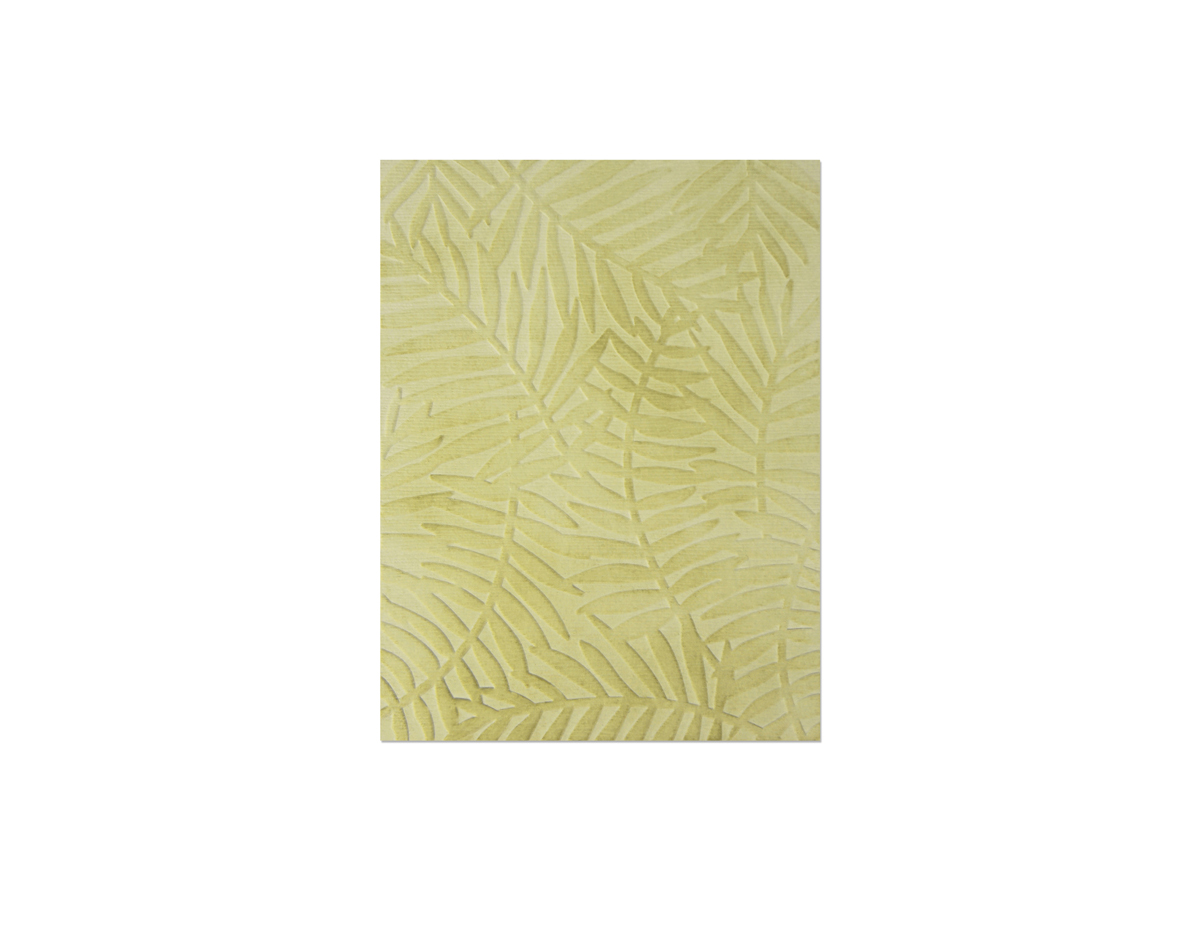 E662557 Placa de textura TEXTURED IMPRESSIONS Tropical leaf by Sophie Guilar Sizzix