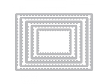 E662695 Set 5 troqueles FRAMELITS Stacked label by Tim Holtz Sizzix - Ítem2