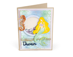 E662752 Set 4 troqueles THINLITS CON TEXTURED IMPRESSIONS Dream mermaid by Courtney Chilson and Jen Long Sizzix - Ítem