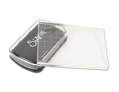 E663006 Set almohadilla tinta negra y bloque acrilico Sizzix - Ítem