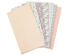E663011 Set 8 piezas tela algodon disenos surtidos 56cm x 45 5cm Sizzix - Ítem