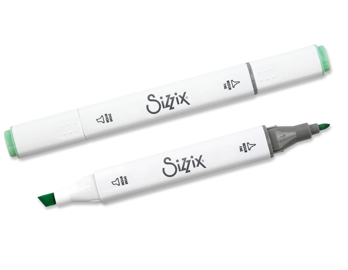 E663056 Set 12 rotuladores permanentes colores surtidos Sizzix