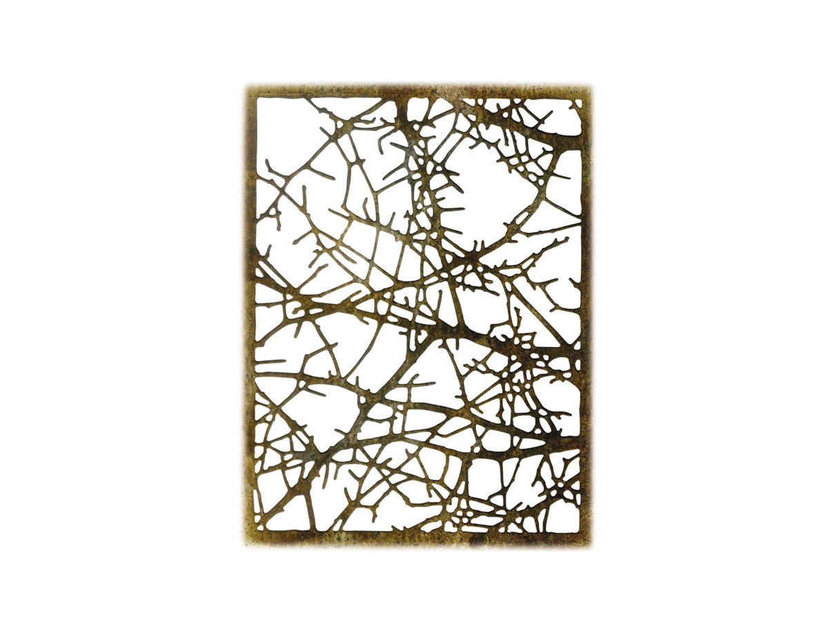 E663086 Troquel THINLITS Tangled twigs by Tim Holtz Sizzix