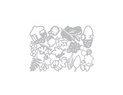 E663087 Set 16 troqueles THINLITS Funky foliage by Tim Holtz Sizzix - Ítem2
