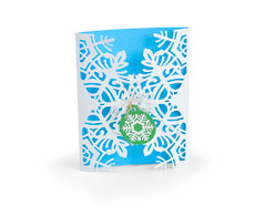 E663606 Set 4 troqueles THINLITS Card wrap snowflake by Jordan Caderao Sizzix - Ítem