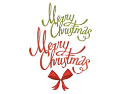 E664196 Set 4 troqueles THINLITS Christmas ribbon by Tim Holtz Sizzix - Ítem