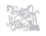 E664196 Set 4 troqueles THINLITS Christmas ribbon by Tim Holtz Sizzix - Ítem1