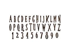 E664218 Troquel BIGZ XL Alphabet handmade by Tim Holtz Sizzix - Ítem